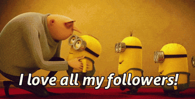 love all my followers love all my followers