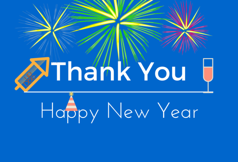 Thank You and Happy New Year