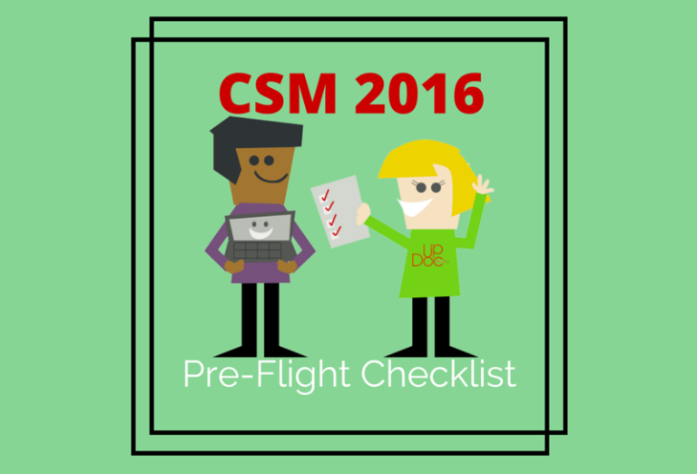 CSM 2016 Pre-Flight Checklist