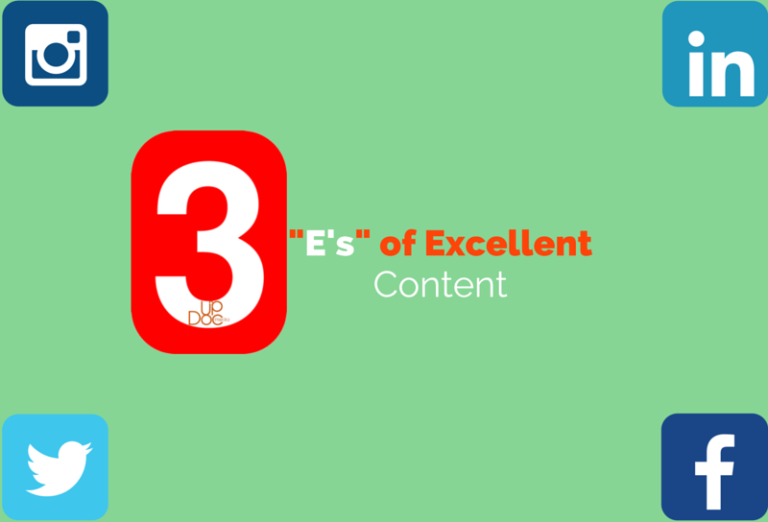 The Three “E”s of Excellent Content