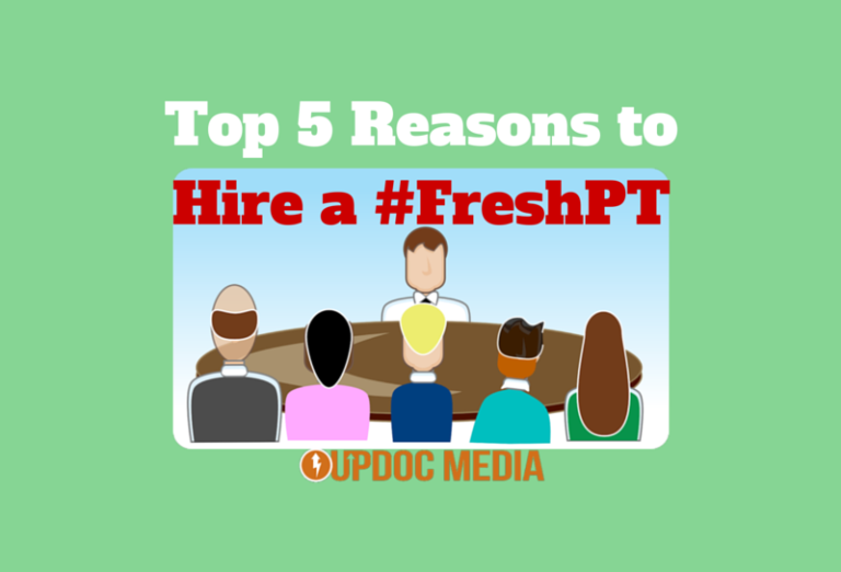 Top 5 Reasons to Hire a #FreshPT