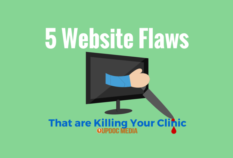 5 Website Flaws That Are Killing Your Clinic