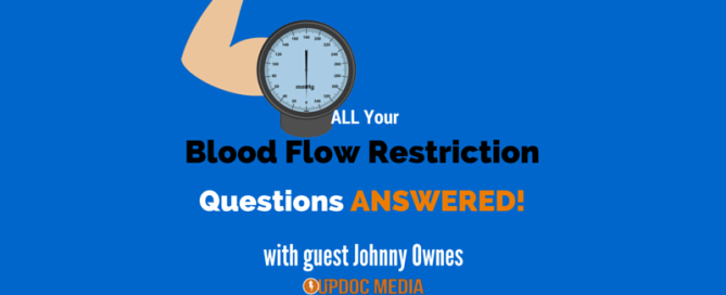 Blood flow restriction training