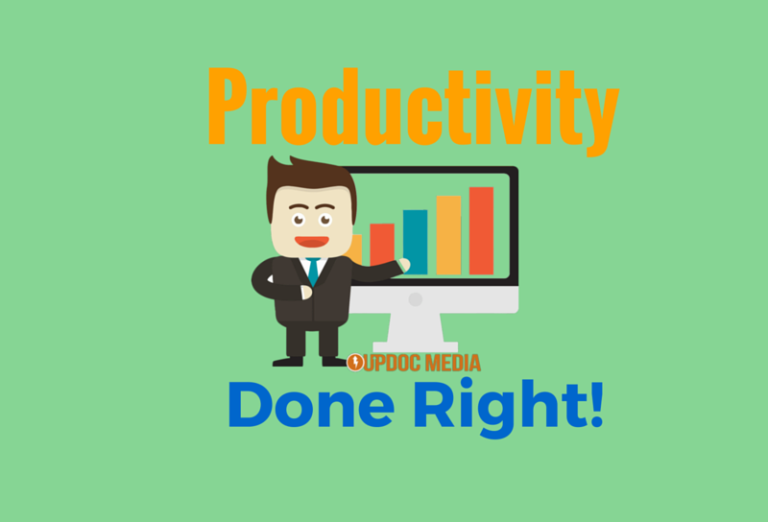 Productivity Done Right