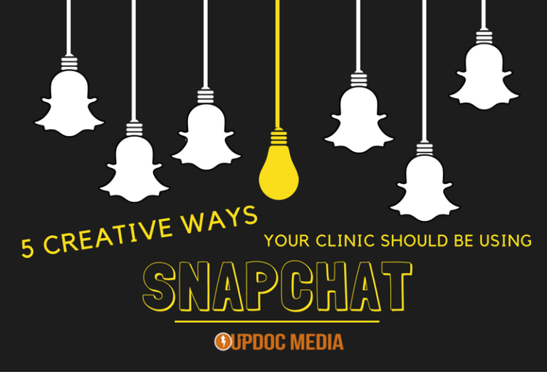 5 Creative Ways Your Clinic Should Be Using Snapchat