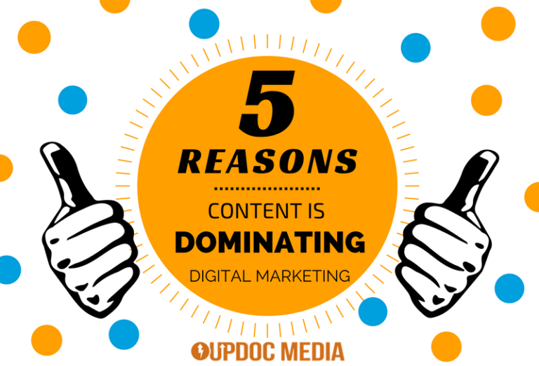 5 Reasons Content Is Dominating Digital Marketing