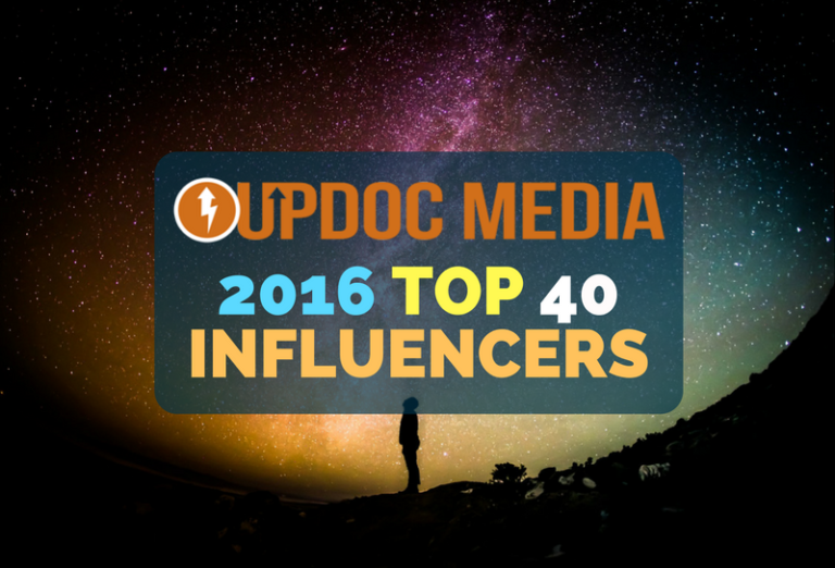 2016 UpDoc Media Top 40 Influencers