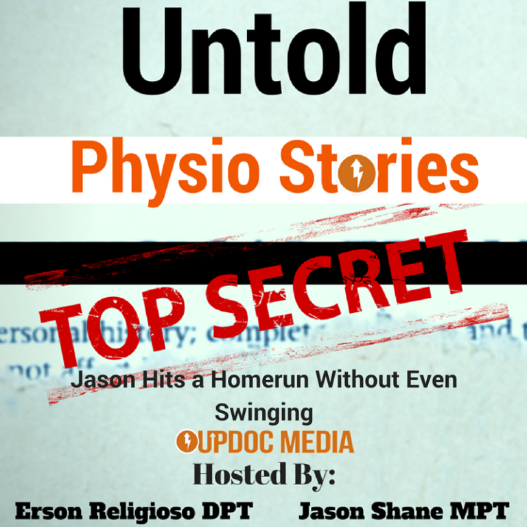 Untold Physio Stories (S8E10): Jason Hits a Home Run Without Even Swinging