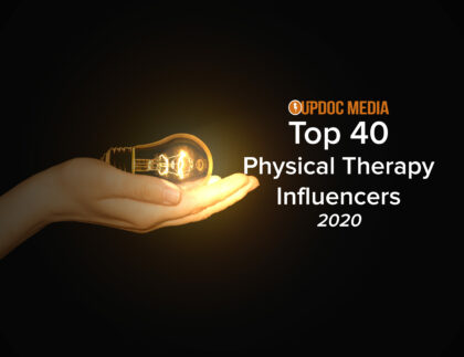 Top 40 physical therapy influencers 2020